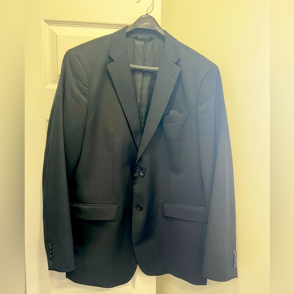 Black Banana Republic suit XL